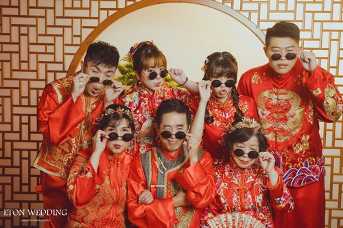 全家福,全家福照,拍全家福,親子寫真,母女寫真